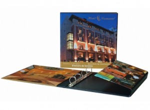 carpeta para hotel