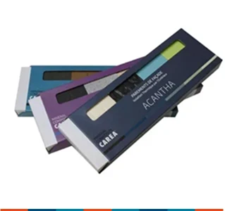 Caja estuche para muestras de paneles exteriores